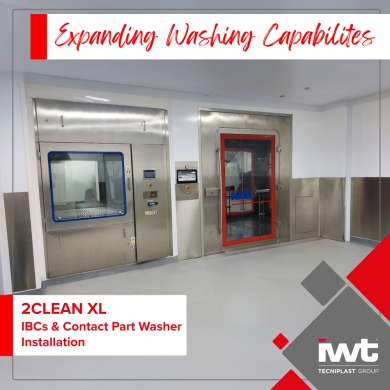 Expanding Washing Capabilities: 2Clean XL Installation at a pharmaceutical manufacturing site in the Northeast of England