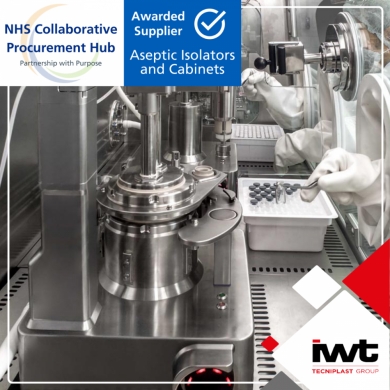 IWT - Awarded Supplier on the NHS Aseptic Isolators and Cabinets Framework