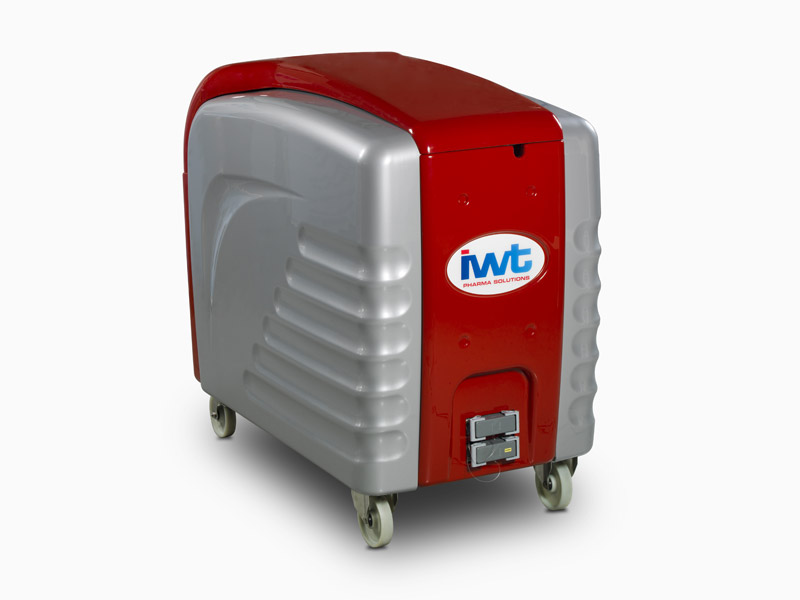 M-LINE - Lavatrice industriale mobile cGMP ad alta pressione per lavaggio di IBC, drum, tank BIN
